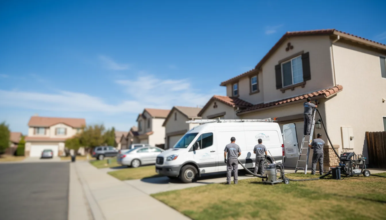 Air Duct Cleaning in Corcoran, CA near me